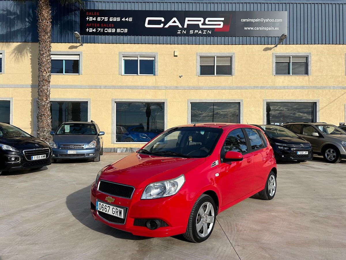 CHEVROLET AVEO 1.2 SPANISH LHD IN SPAIN ONLY 61000 MILES SUPERB 2009