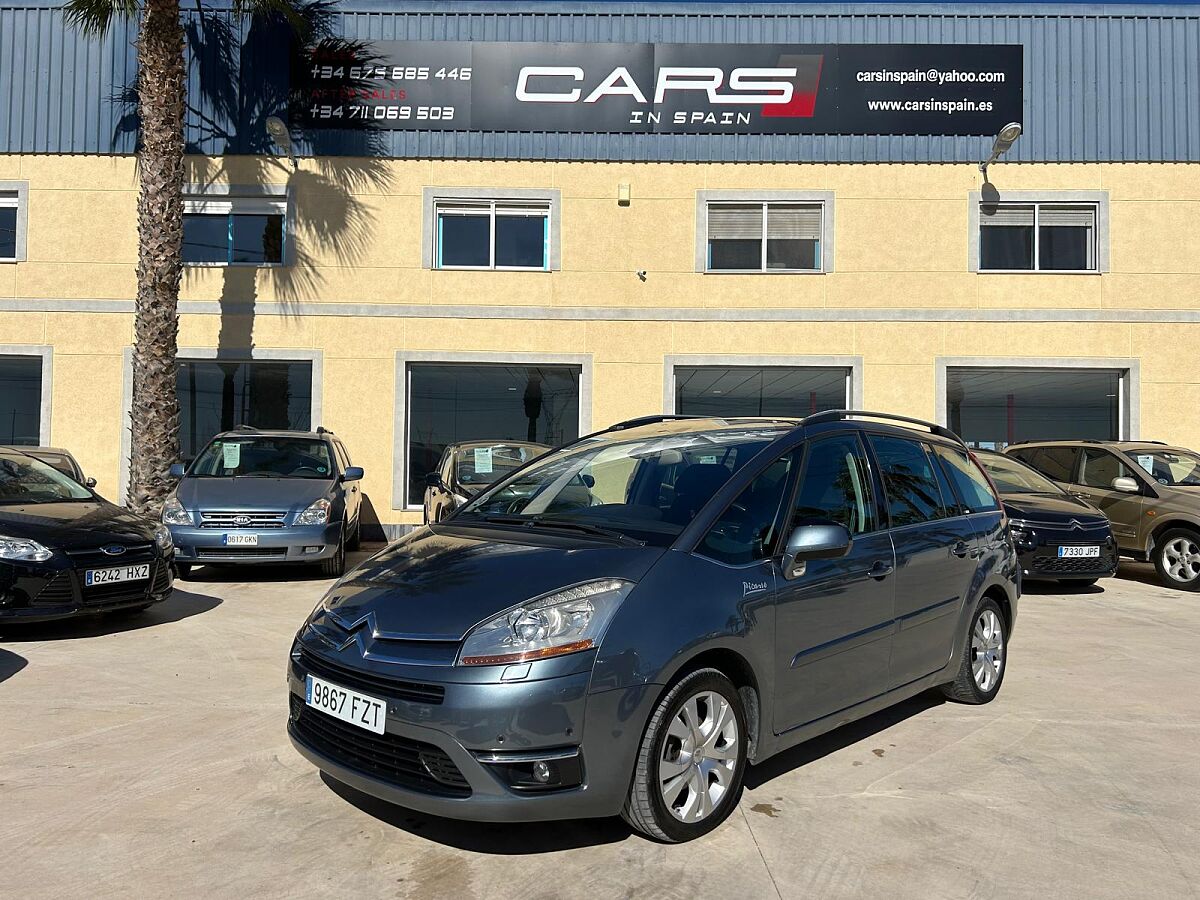 CITROEN C4 GRAND PICASSO EXCLUSIVE 1.6 HDI AUTO SPANISH LHD IN SPAIN 118K 7 SEATS 2008