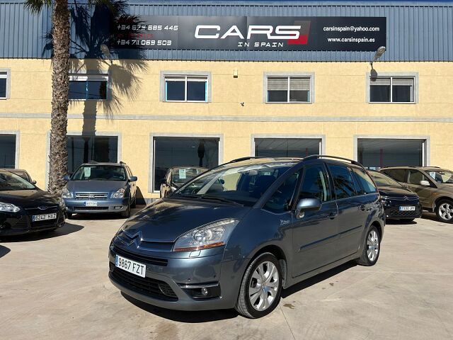 CITROEN C4 GRAND PICASSO EXCLUSIVE 1.6 HDI AUTO SPANISH LHD IN SPAIN 118K 7 SEATS 2008