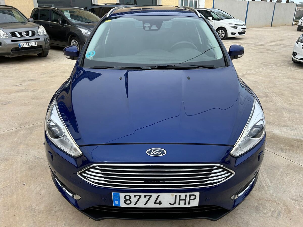 FORD FOCUS TITANIUM ESTATE 1.5 TDCI AUTO SPANISH LHD IN SPAIN 93000 MILES 2015