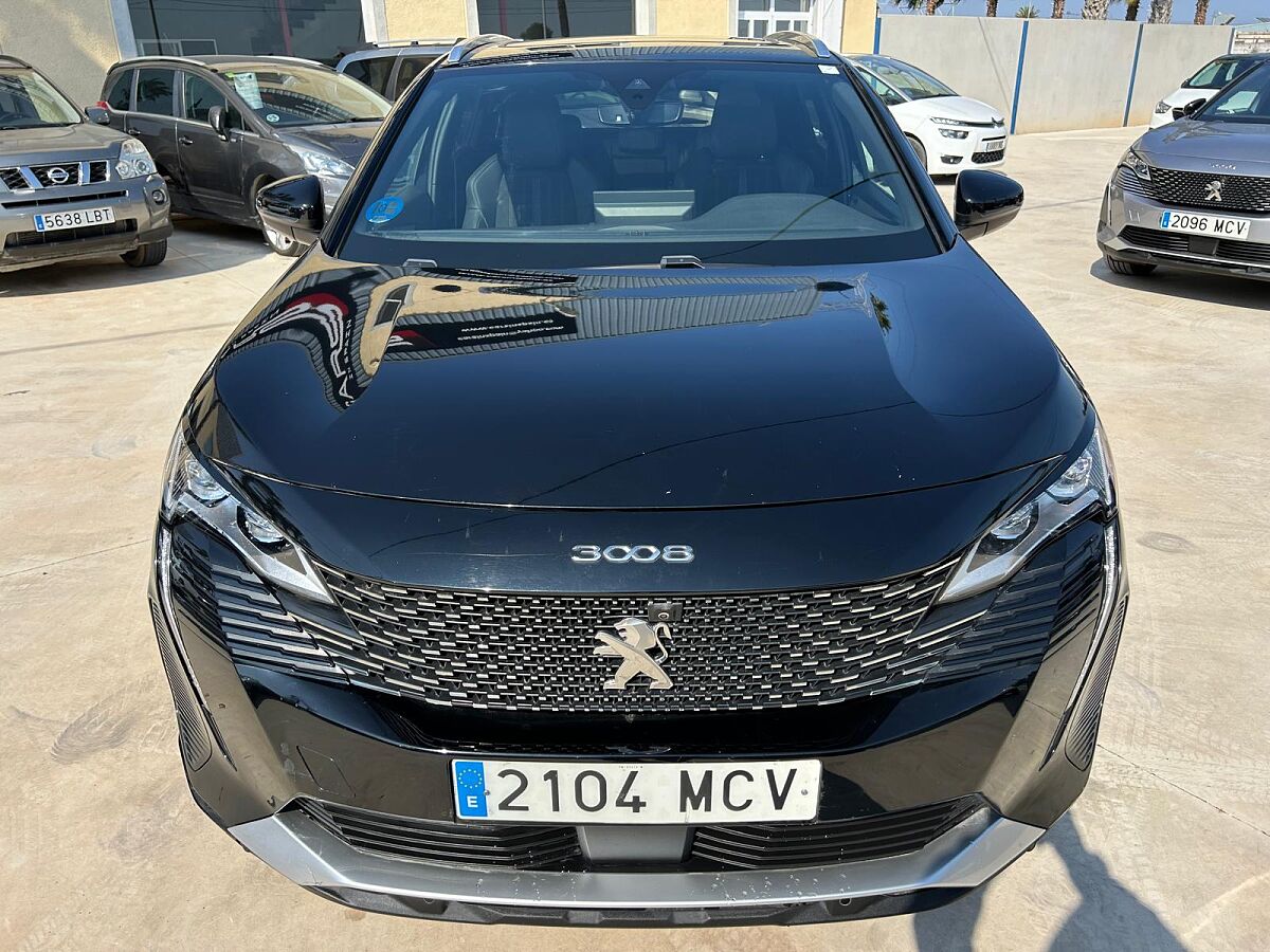 PEUGEOT 3008 GT HYBRID 4 AUTO PHEV SPANISH LHD IN SPAIN 46000 MILES SUPERB 2022