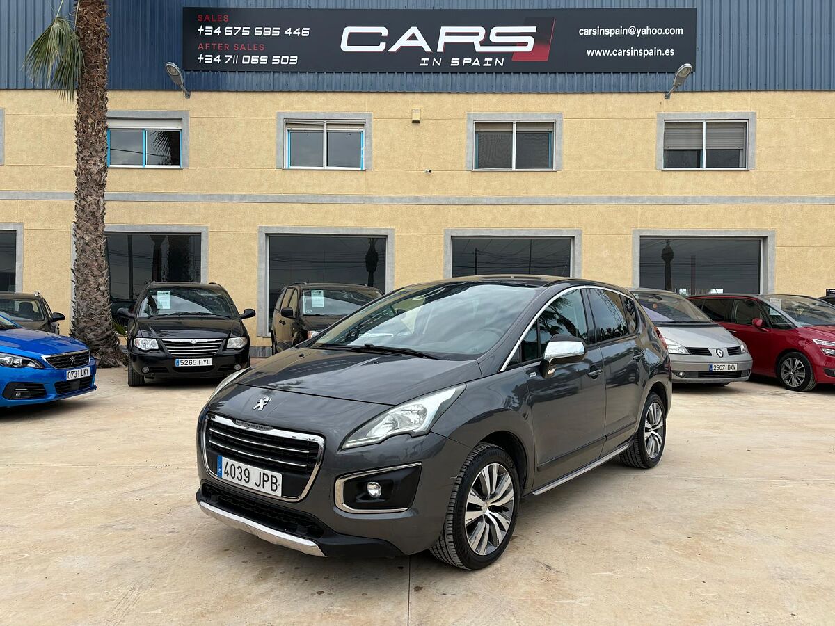 PEUGEOT 3008 ALLURE 1.6 BLUE HDI AUTO SPANISH LHD IN SPAIN 95000 MILES 2016