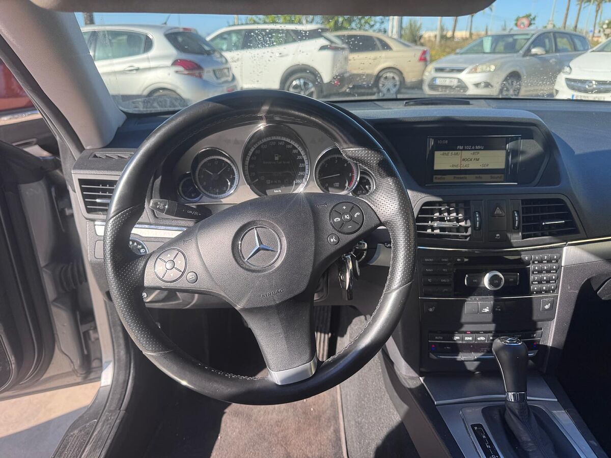 JUST ARRIVED AWAITING PREPERATION  MERCEDES E350 CDI COUPE 3.0 V6 AUTO SPANISH LHD IN SPAIN 118000 MILES SUPER 2009