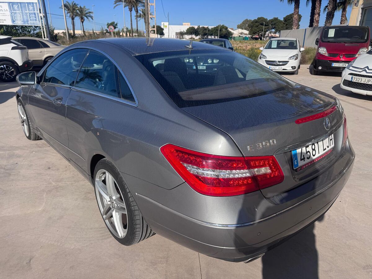 JUST ARRIVED AWAITING PREPERATION  MERCEDES E350 CDI COUPE 3.0 V6 AUTO SPANISH LHD IN SPAIN 118000 MILES SUPER 2009
