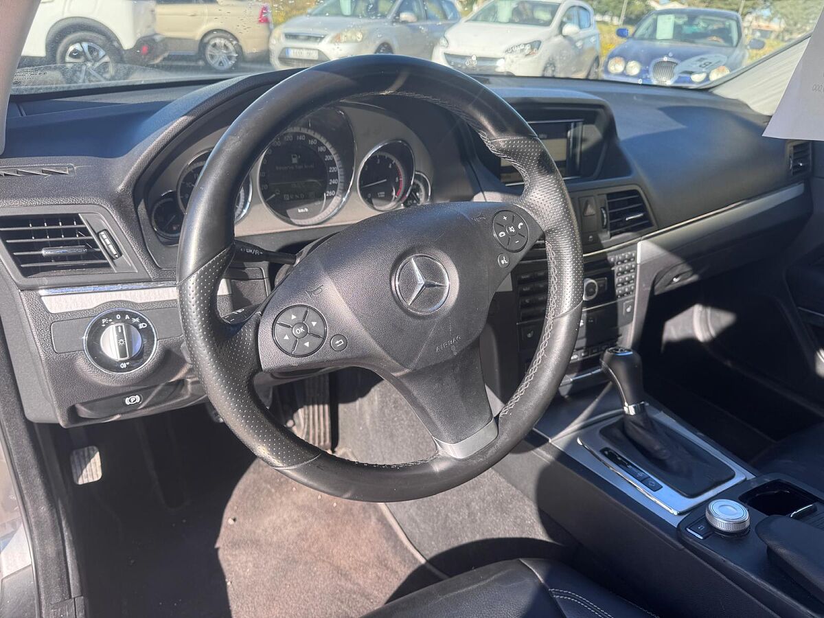 JUST ARRIVED AWAITING PREPERATION  MERCEDES E350 CDI COUPE 3.0 V6 AUTO SPANISH LHD IN SPAIN 118000 MILES SUPER 2009