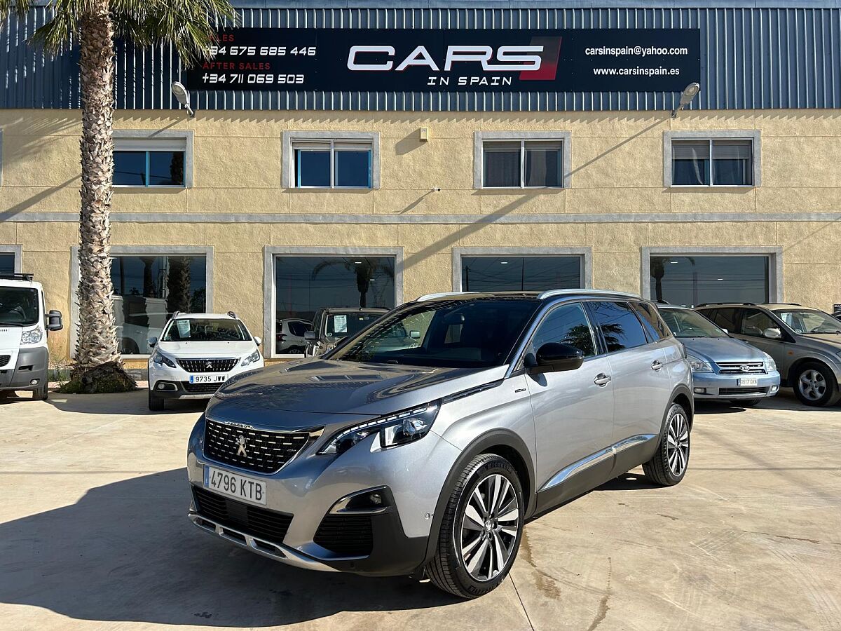 PEUGEOT 5008 GT LINE 1.2 E-THP AUTO SPANISH LHD IN SPAIN 96K 7 SEATS SUPER 2019