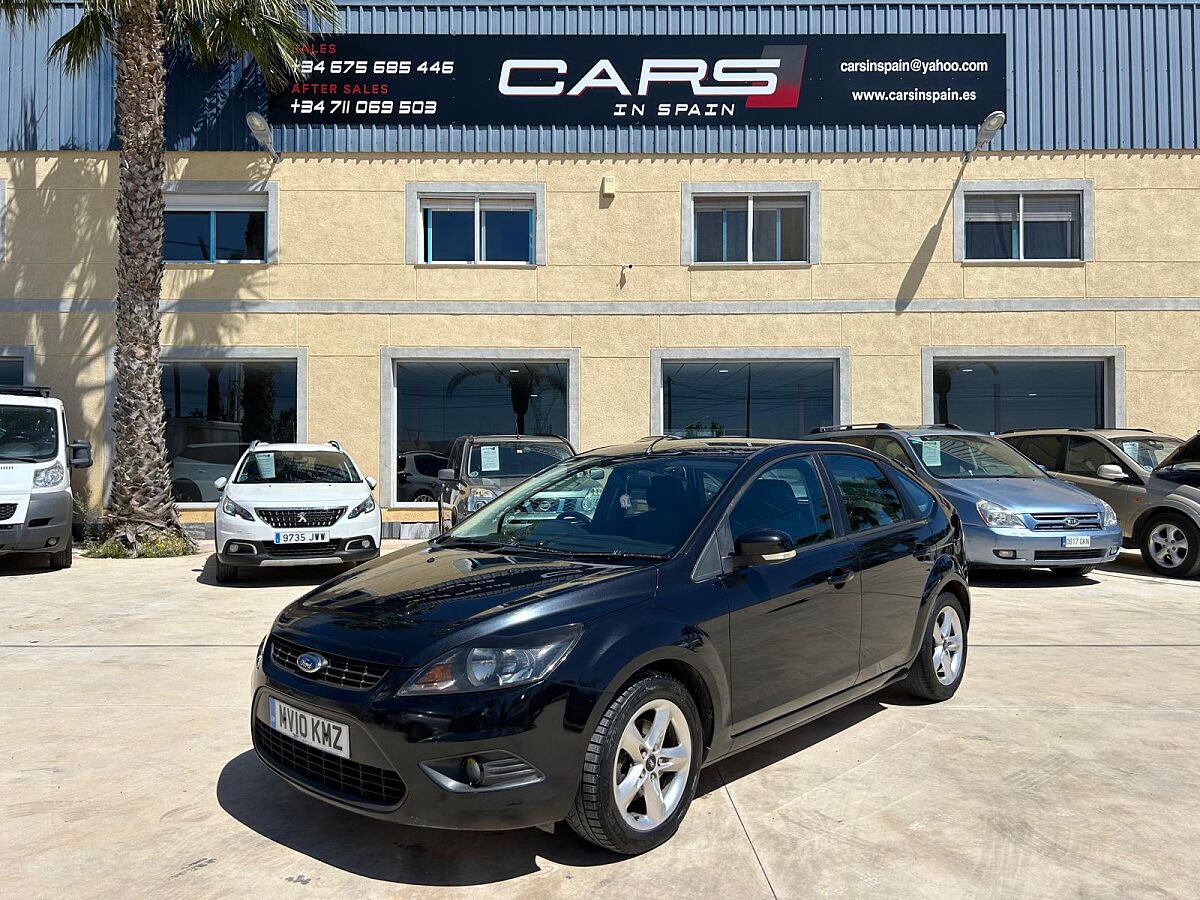 FORD FOCUS ZETEC 1.6 UK RHD IN SPAIN 132000 MILES LONG MOT SUPERB 2010
