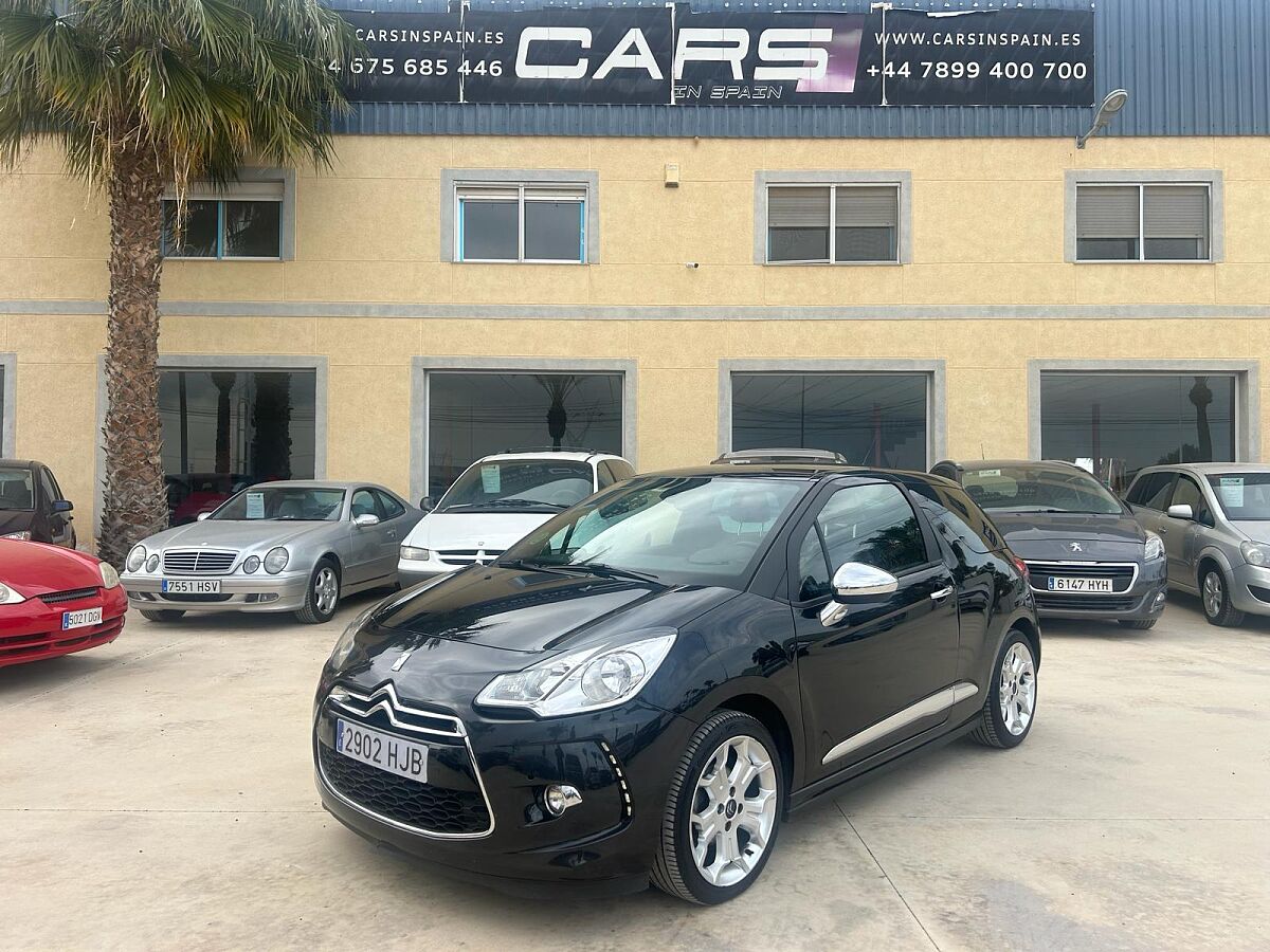 CITROEN DS 3 SO CHIC 1.6 VTI AUTO SPANISH LHD IN SPAIN ONLY 71000 MILES 2012