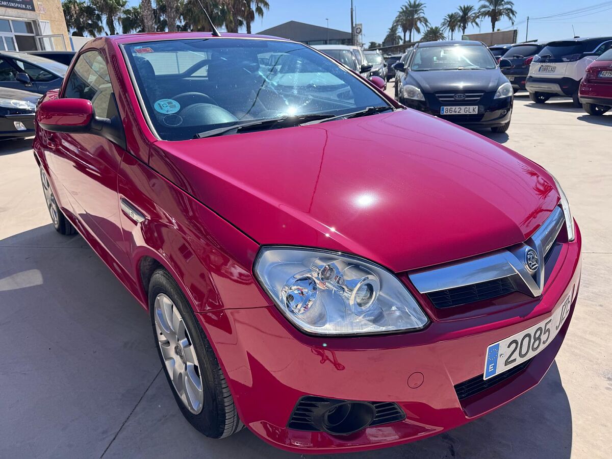 VAUXHALL TIGRA CC CONVERTIBLE 1.4 SPANISH RHD IN SPAIN 66000 MILES SUPER 2009