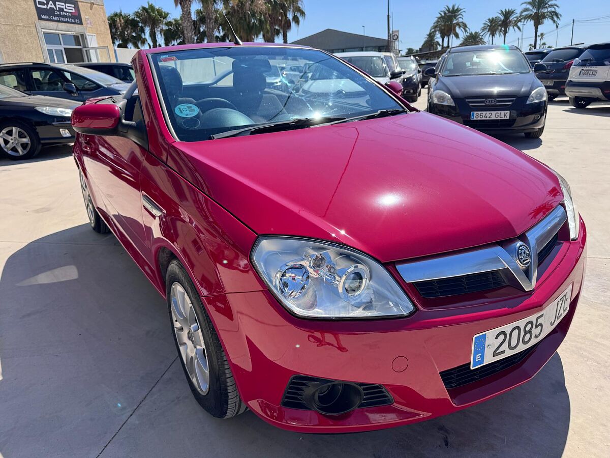 VAUXHALL TIGRA CC CONVERTIBLE 1.4 SPANISH RHD IN SPAIN 66000 MILES SUPER 2009
