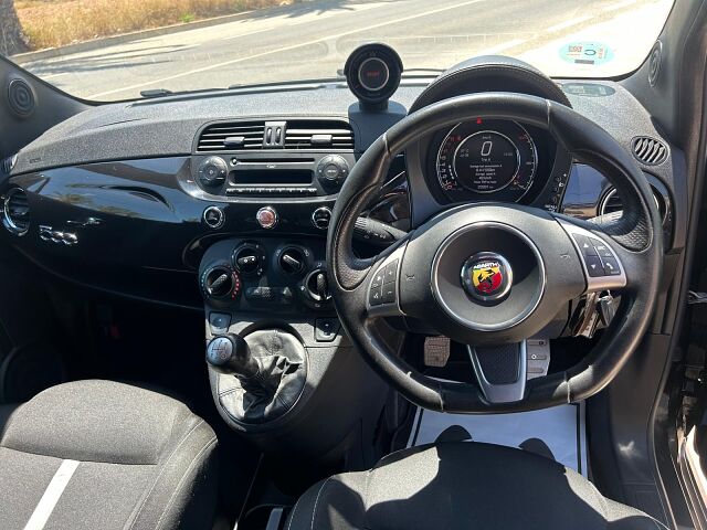 ABARTH 500 595 YAMAHA EDITION 1.4 T SPANISH RHD IN SPAIN ONLY 18000 MILES 2016