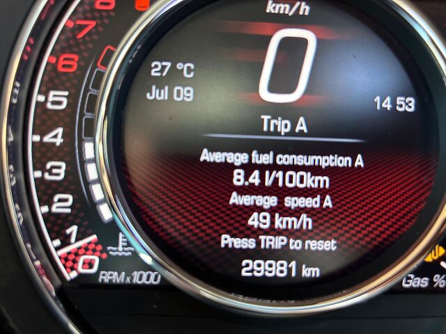 ABARTH 500 595 YAMAHA EDITION 1.4 T SPANISH RHD IN SPAIN ONLY 18000 MILES 2016