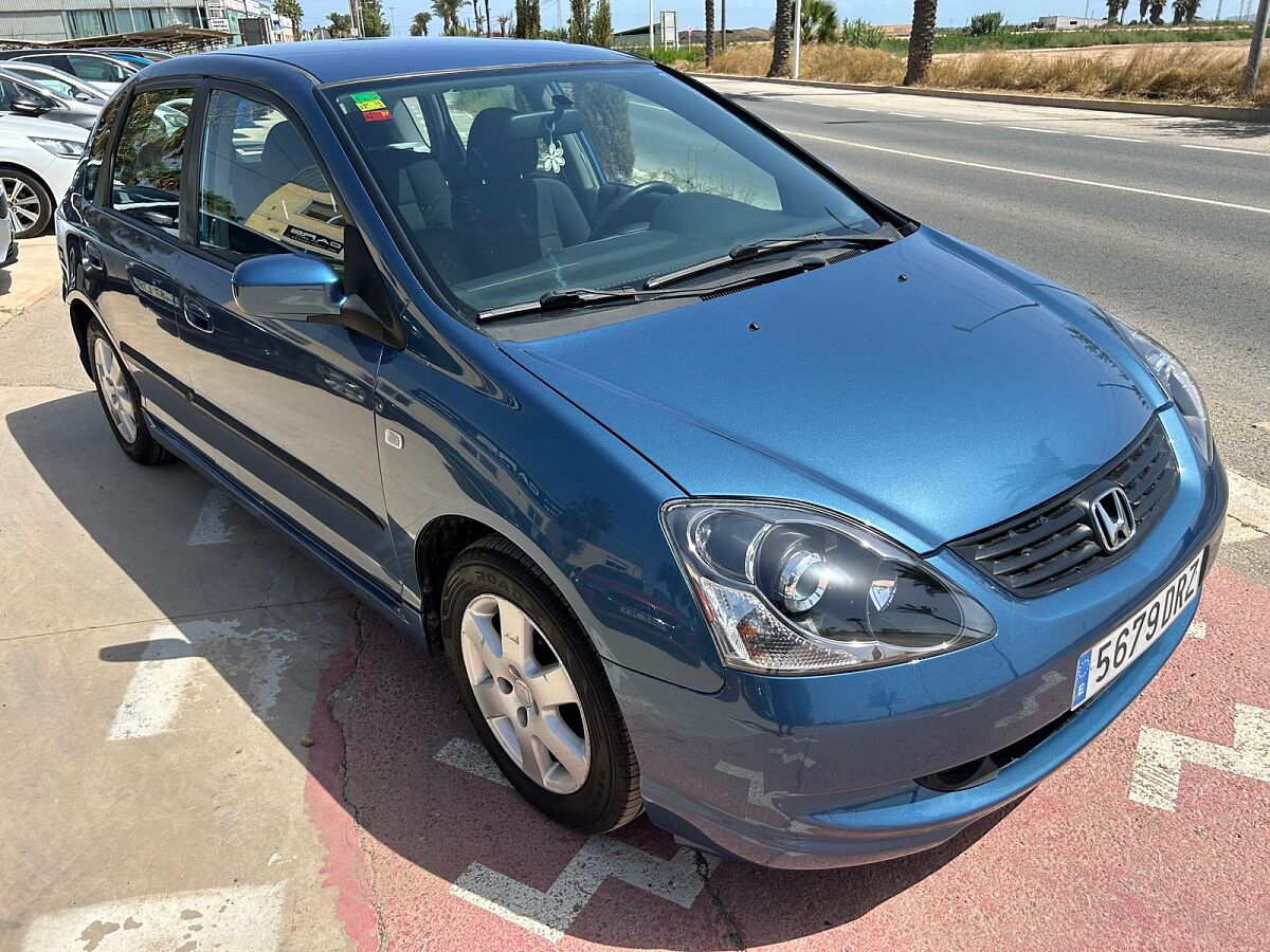 HONDA CIVIC LS 1.7 CDTI SPANISH LHD IN SPAIN ONLY 100000 MILES SUPERB 2005