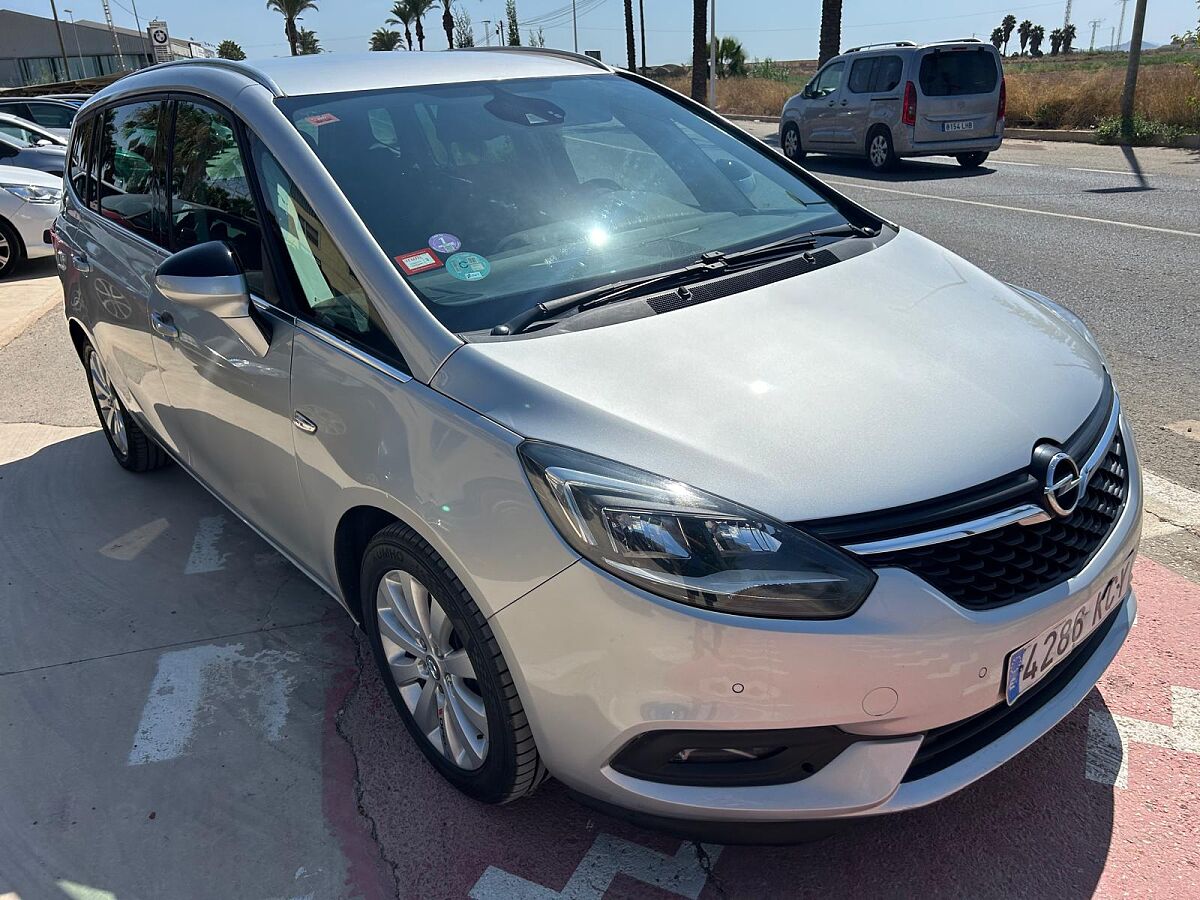 OPEL ZAFIRA TOURER 1.4 AUTO SPANISH LHD IN SPAIN 96000 MILES 7 SEATS SUPERB 2017