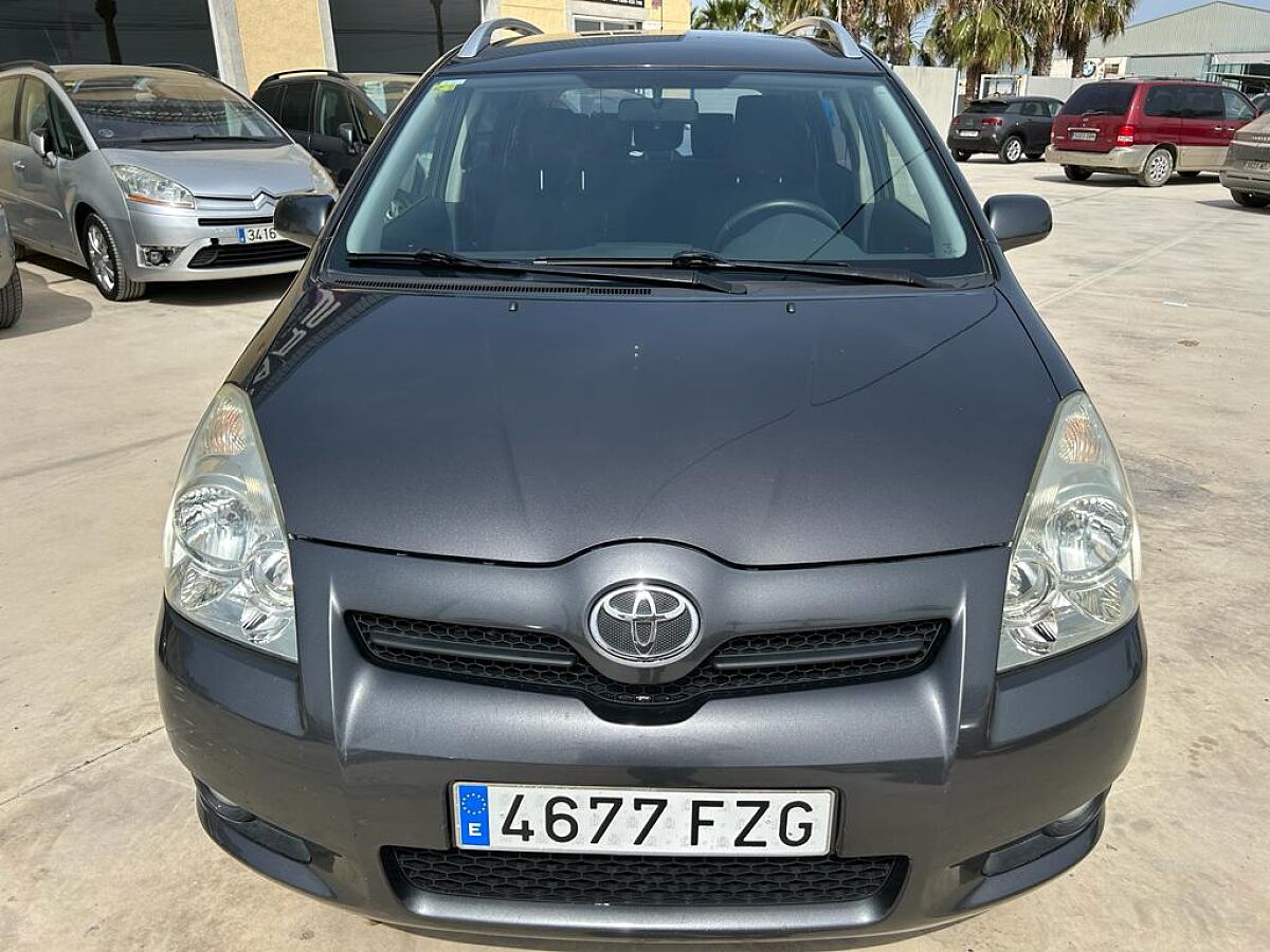 TOYOTA COROLLA VERSO 2.2 D4D SPANISH LHD IN SPAIN 91000 MILES 7 SEATS SUPERB 2008