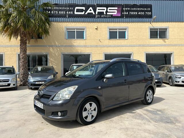 TOYOTA COROLLA VERSO 2.2 D4D SPANISH LHD IN SPAIN 91000 MILES 7 SEATS SUPERB 2008