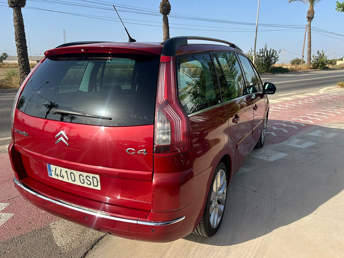 CITROEN C4 GRAND PICASSO EXCLUSIVE2.0 HDI AUTO SPANISH LHD IN SPAIN 107K 7 SEATS 2009