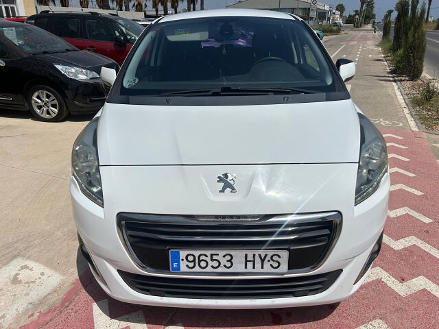 PEUGEOT 5008 ACTIVE 1.6 E-HDI AUTO SPANISH LHD IN SPAIN 142K 7 SEATS SUPER 2014