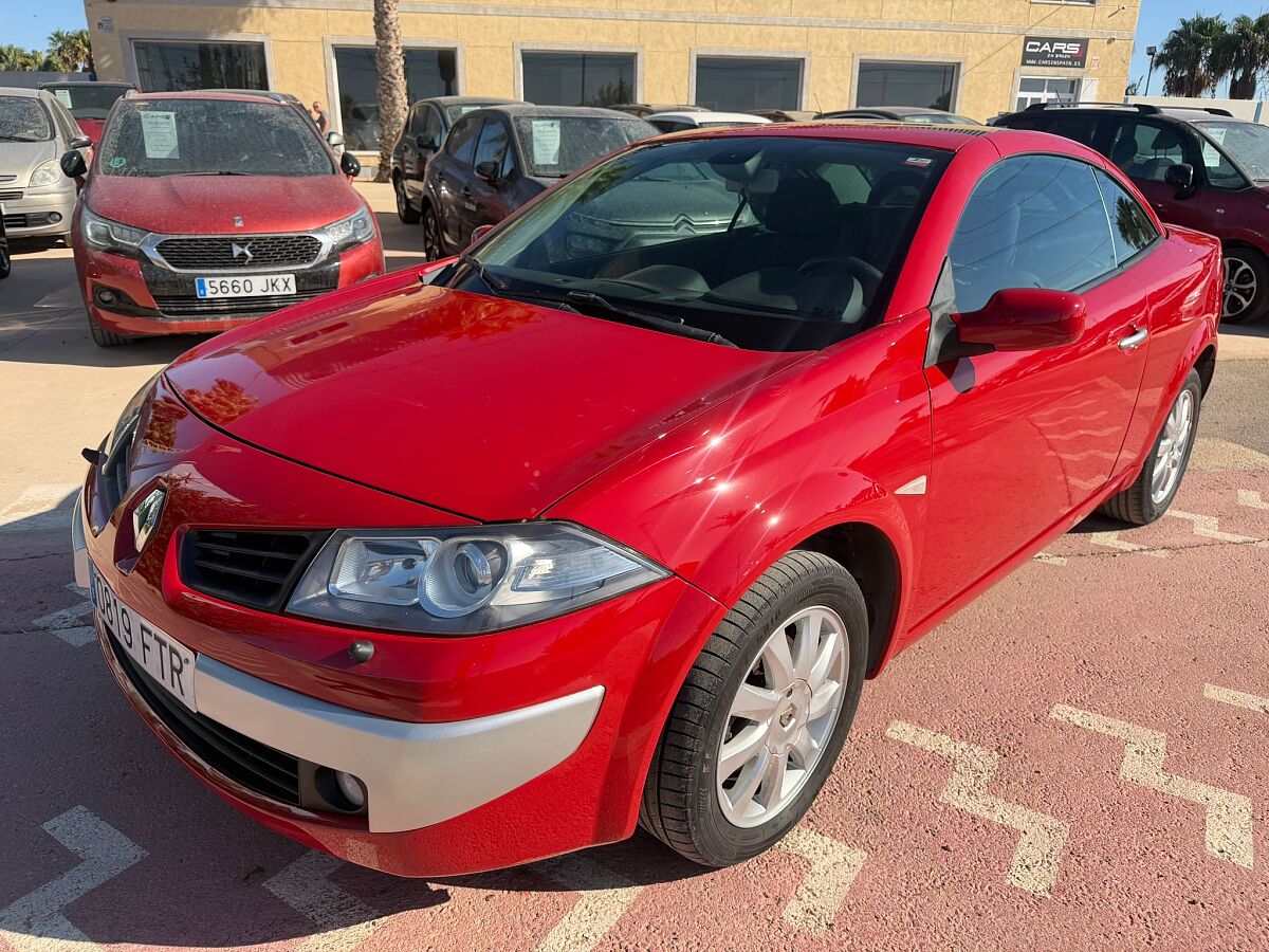 RENAULT MEGANE CC CONVERTIBLE 1.9 DCI SPANISH LHD IN SPAIN 101K SUPERB 2007