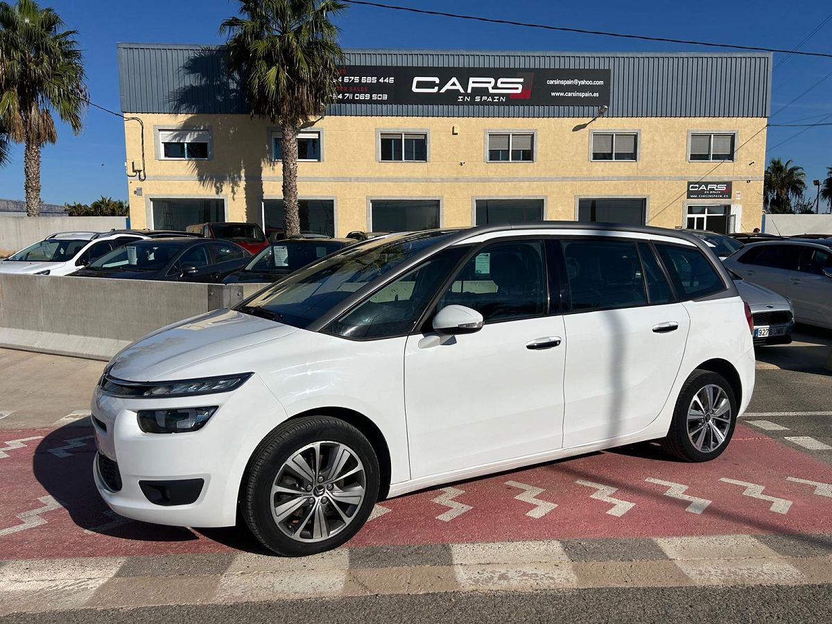 CITROEN C4 GRAND PICASSO 2.0 E-HDI AUTO SPANISH LHD IN SPAIN 58K 7 SEATS 2015