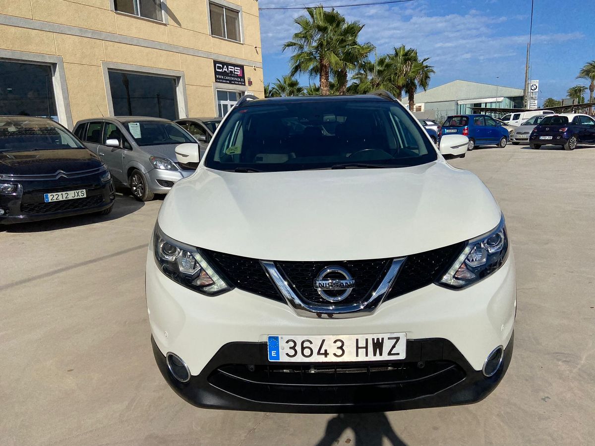 NISSAN QASHQAI 1.6 DCI TEKNA AUTO SPANISH LHD IN SPAIN 58000 MILES SUPERB 2014