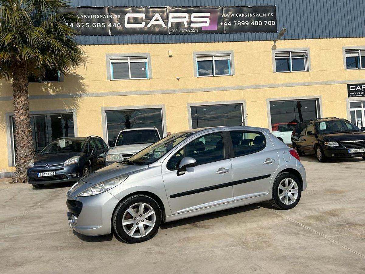PEUGEOT 207 ALLURE 1.6 AUTO SPANISH LHD IN SPAIN ONLY 71000 MILES SUPERB 2007