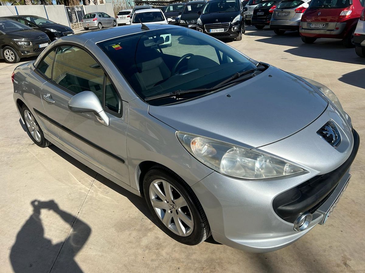 PEUGEOT 207CC CONVERTIBLE 1.6 SPANISH LHD IN SPAIN ONLY 76000 MILES SUPERB 2007