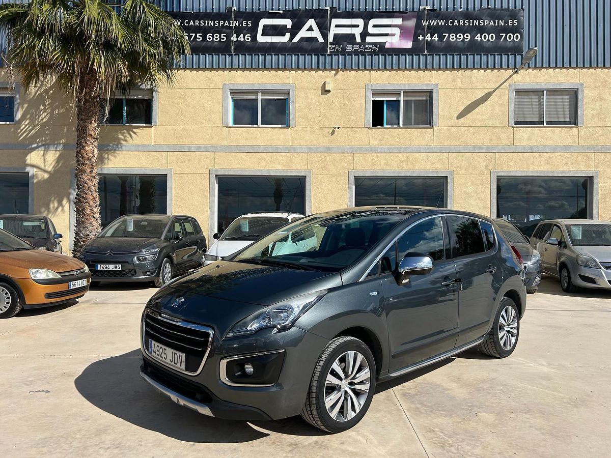 PEUGEOT 3008 STYLE 1.6 BLUE HDI AUTO SPANISH LHD IN SPAIN 99000 MILES SUPER 2015