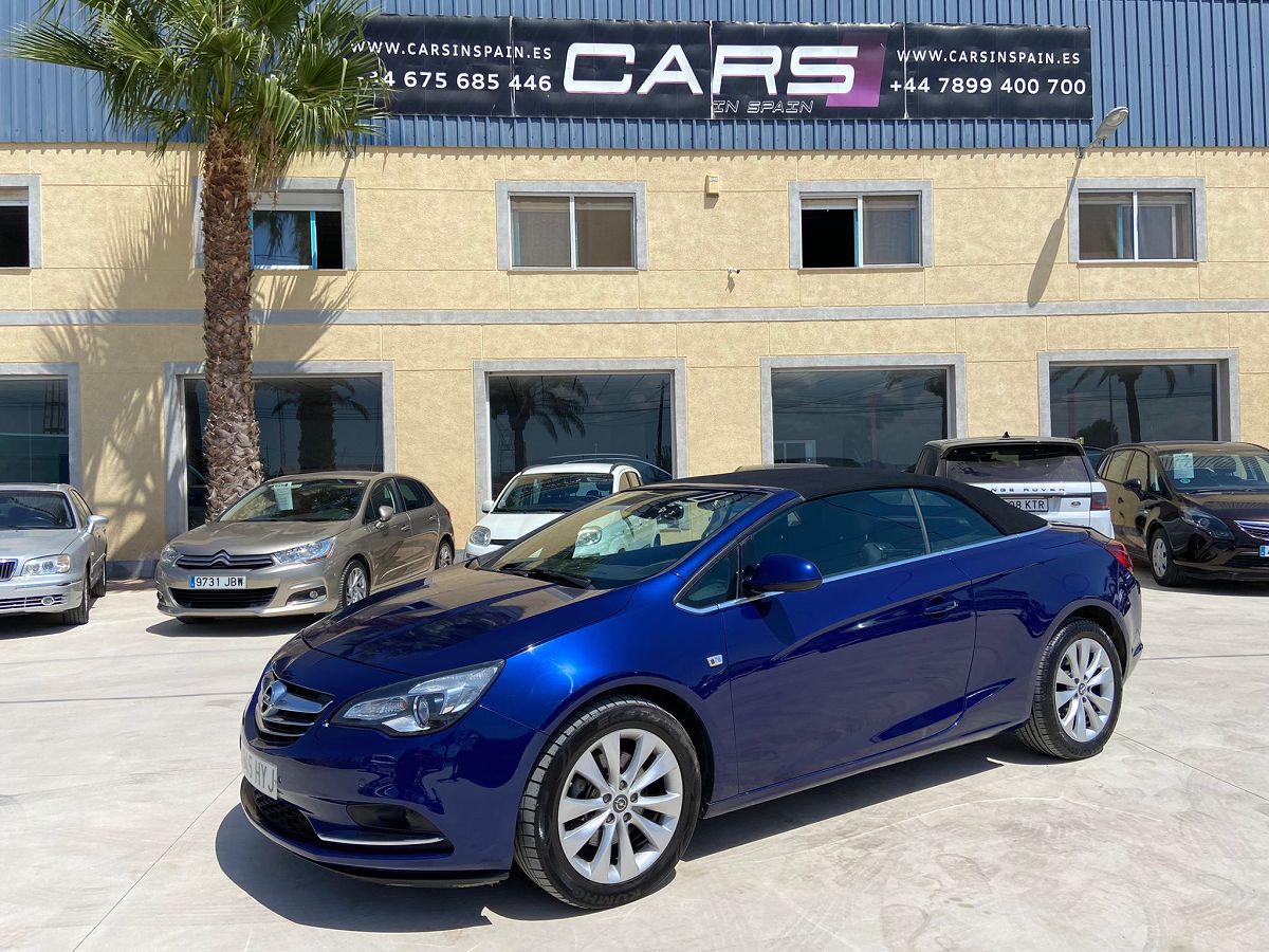 OPEL CASCADA EXCELLENCE CONVERTIBLE 1.6 SIDI AUTO SPANISH LHD IN SPAIN 78K 2014