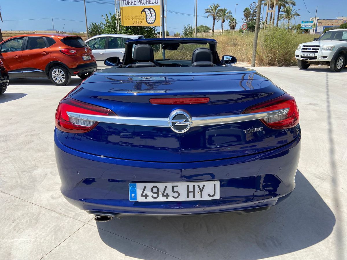 OPEL CASCADA EXCELLENCE CONVERTIBLE 1.6 SIDI AUTO SPANISH LHD IN SPAIN 78K 2014