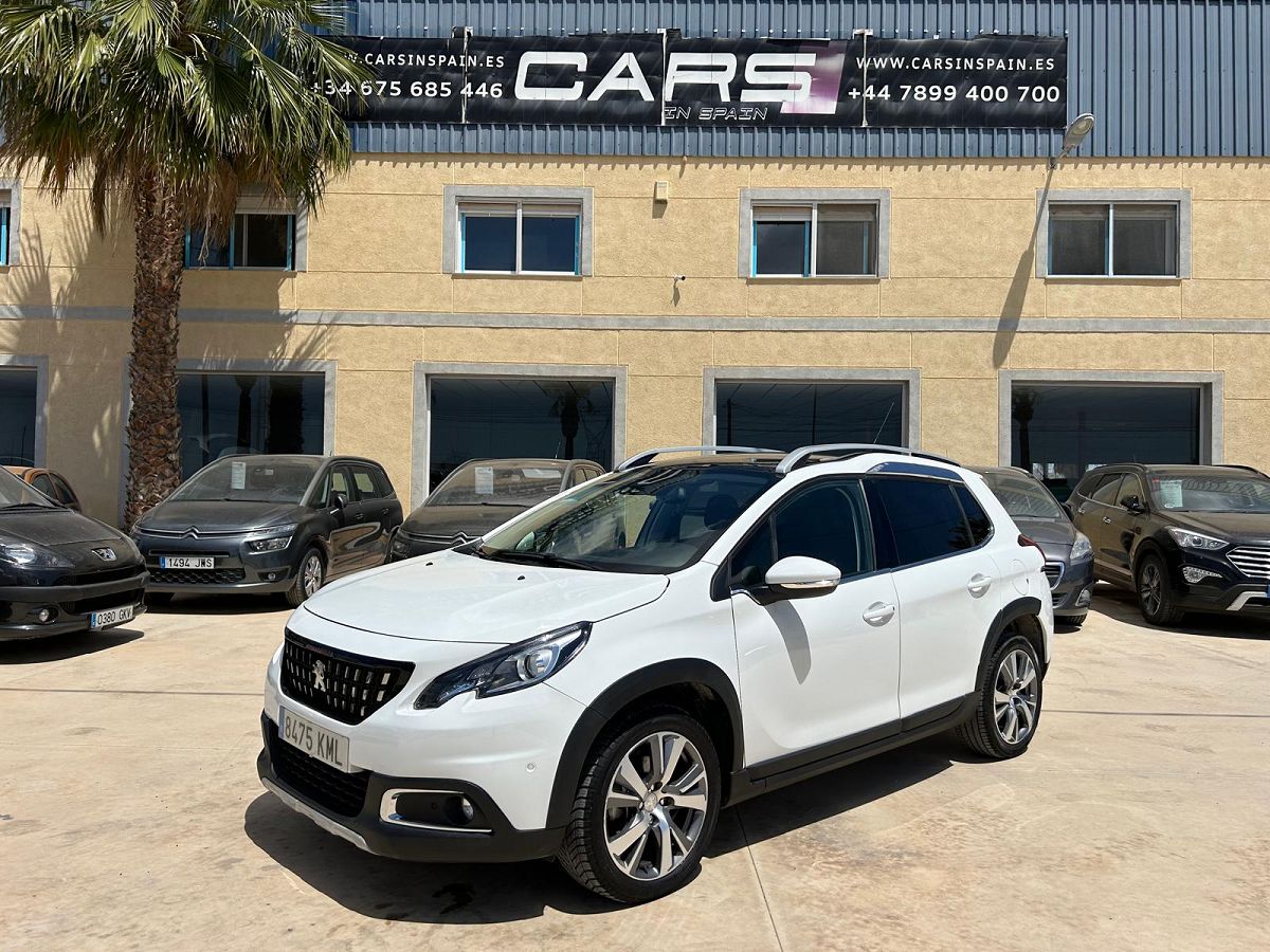  PEUGEOT 2008 ALLURE 1.2 E-THP AUTO SPANISH LHD IN SPAIN 23000 MILES SUPER 2018