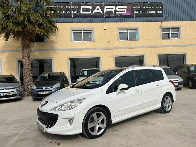 PEUGEOT 308 SW PLATINUM 1.6 TURBO AUTO SPANISH LHD IN SPAIN 82000 MILES 2011