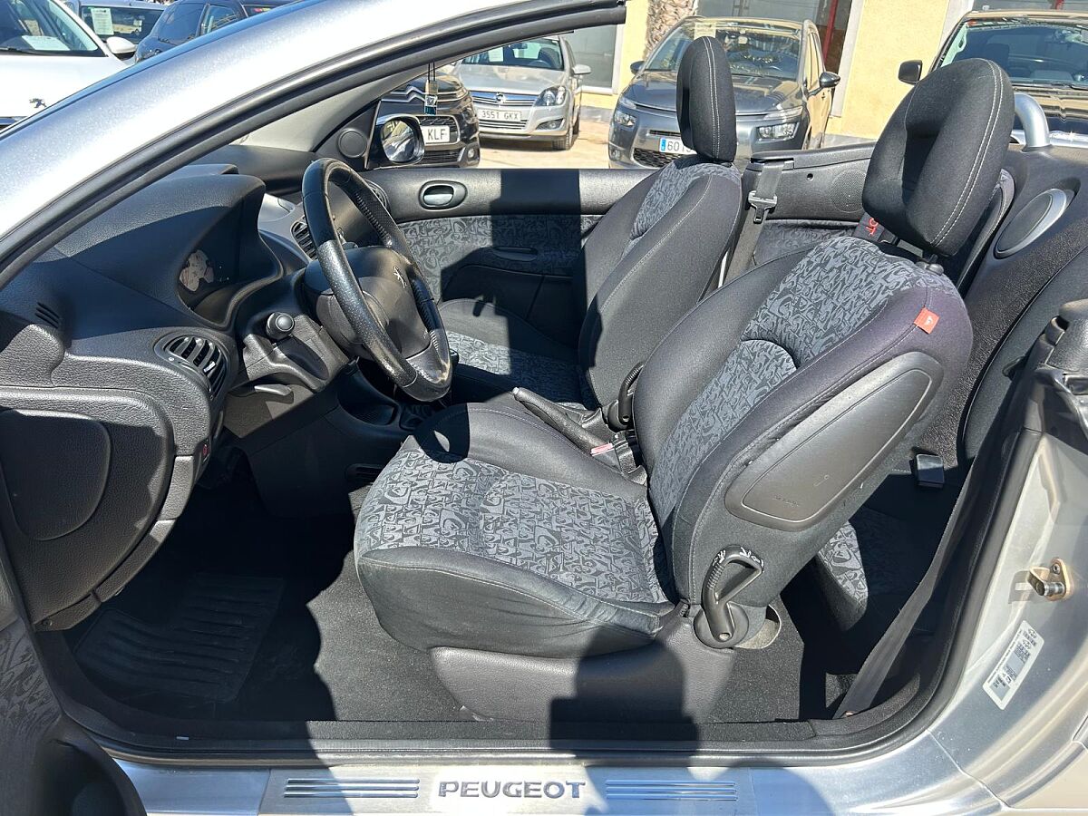 PEUGEOT 206 CC CONVERTIBLE 1.6 SPANISH LHD IN SPAIN 96000 MILES SUPERB 2004