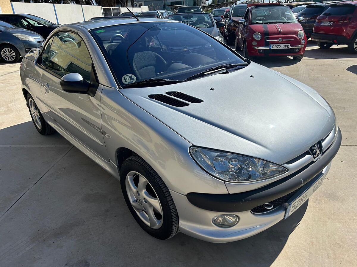 PEUGEOT 206 CC CONVERTIBLE 1.6 SPANISH LHD IN SPAIN 96000 MILES SUPERB 2004