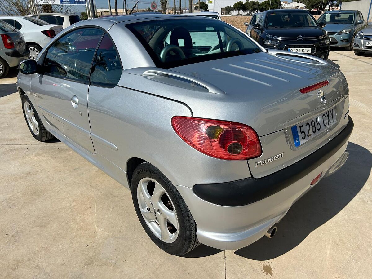 PEUGEOT 206 CC CONVERTIBLE 1.6 SPANISH LHD IN SPAIN 96000 MILES SUPERB 2004