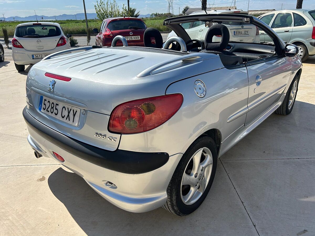 PEUGEOT 206 CC CONVERTIBLE 1.6 SPANISH LHD IN SPAIN 96000 MILES SUPERB 2004