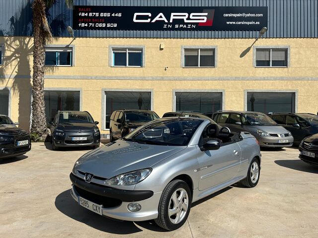 PEUGEOT 206 CC CONVERTIBLE 1.6 SPANISH LHD IN SPAIN 96000 MILES SUPERB 2004