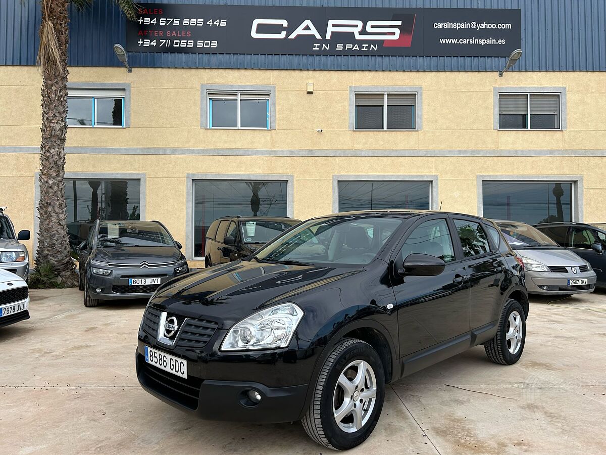 NISSAN QASHQAI ACENTA 2.0 AUTOMATIC SPANISH LHD IN SPAIN 83000 MILES SUPERB 2008