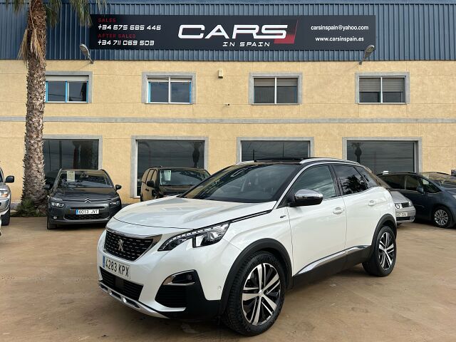 PEUGEOT 3008 GT 2.0 BLUE HDI AUTO SPANISH LHD IN SPAIN 59000 MILES SUPERB 2018