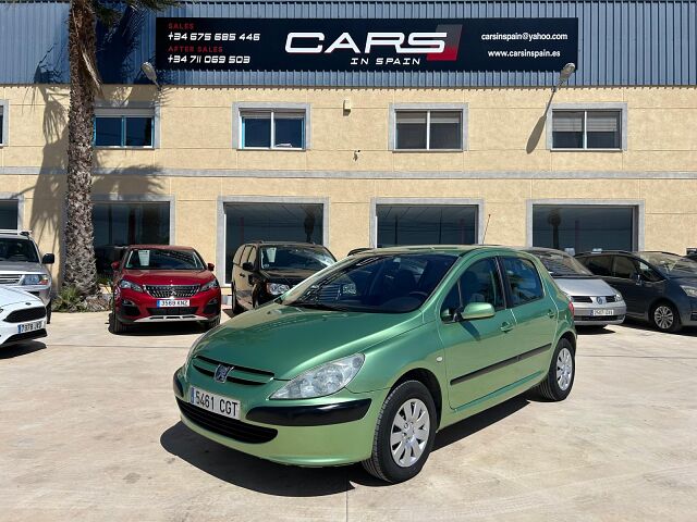 PEUGEOT 307 1.6 AUTOMATIC SPANISH LHD IN SPAIN 81000 MILES SUPERB 2003