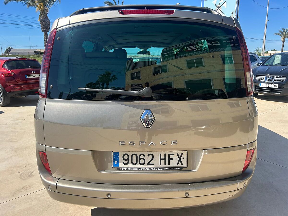 RENAULT ESPACE INITIALE 2.0 DCI AUTO SPANISH LHD IN SPAIN 146k 7 SEAT SUPER 2011
